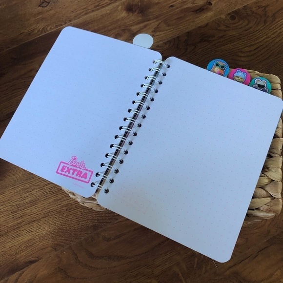 Barbie Tabbed spiral notebook journal - Picture 4 of 7